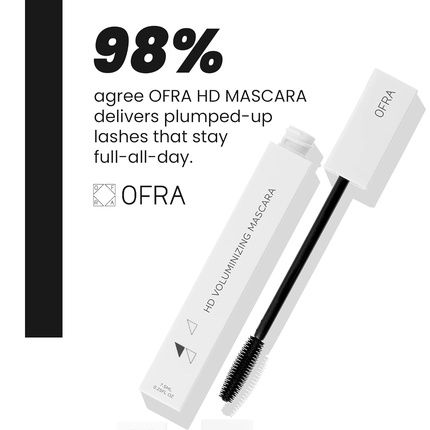 Ofra Hd Volumizing Mascara Black 0.3 Oz - Image 3