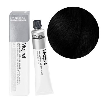 L'Oreal Professionnel Majirel 1 Black 50Ml
