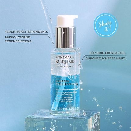 Annemarie Borlind 2-Phase Hyaluron Shake 50Ml - Moisturizing Skin Care For Refreshed And Hydrated Skin - Image 3