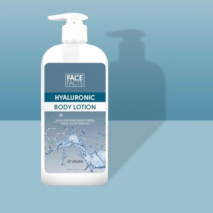 Face Facts Hyaluronic Body Lotion Moisturize And Plump 400Ml