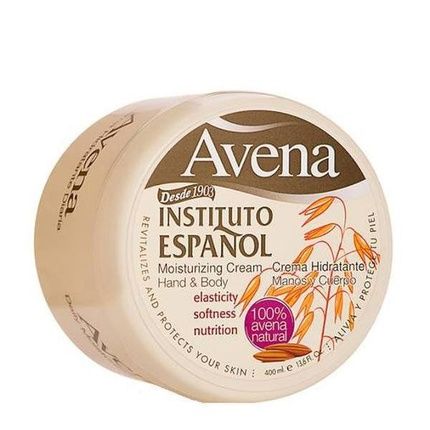 Instituto Espanol Avena Moisturizing Cream Hand & Body Oat 400Ml