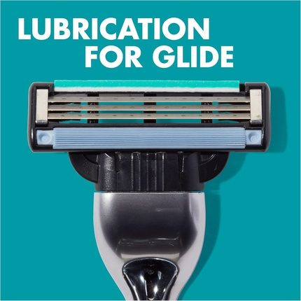 Gillette Mach3 Men'S Razor Blades Replacement Blades Pack Of 4