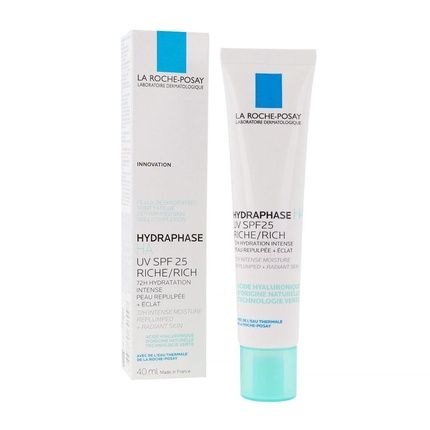 La Rocheposay Hydraphase Ha Uv Spf25 Rich Cream 40Ml Intense Moisturizing Cream With Sun Protection - Image 3