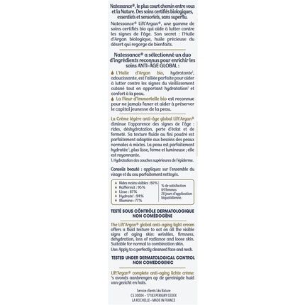 Lift'Argan Divine Light Emulsion Global Anti-Aging Cream For 30 Years And Above - Image 3
