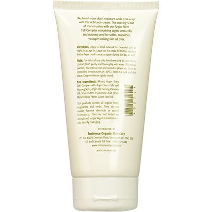 Eminence Organic Skin Care Monoi Age Corrective Night Body Cream 147Ml 5Oz - Image 3