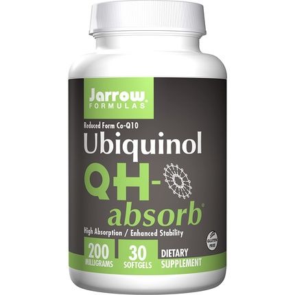 Jarrow Qh-Absorb 200Mg 30 Softgels
