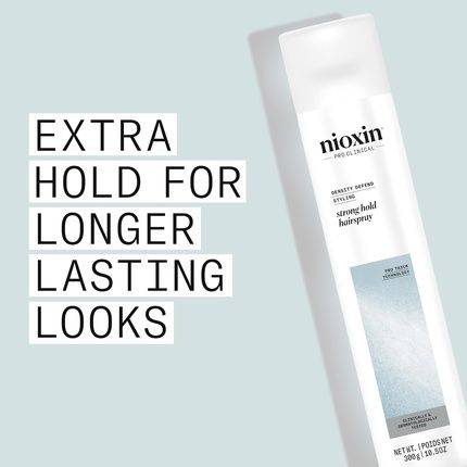 Nioxin Density Defend Strong Hold Hairspray For Long-Lasting Hairstyles