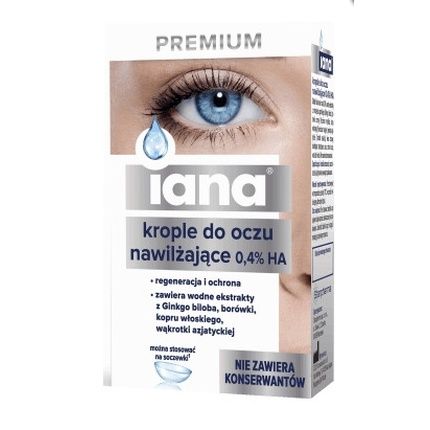 Iana Premium Eye Drops 10Ml - Soothing And Moisturizing