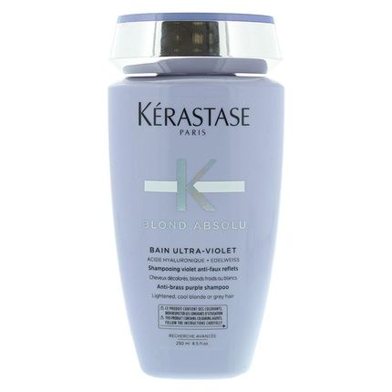 Krastase Blond Absolu Bain Ultra Violet Shampoo 250Ml Antibrass Purple Shampoo For Blond Hair - Image 3