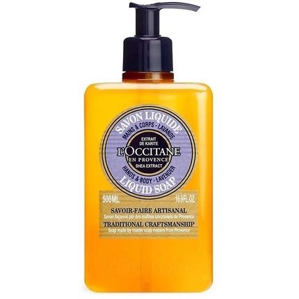 L'Occitane En Provence Lavender Hand And Body Liquid Soap 500Ml