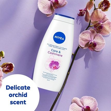 Nivea 2In1 Cashmere Shower & Bath Gel 750Ml - Image 3