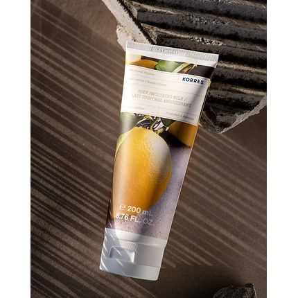 Korres Basil Lemon Smoothing Body Milk With Aloe Vera 200Ml