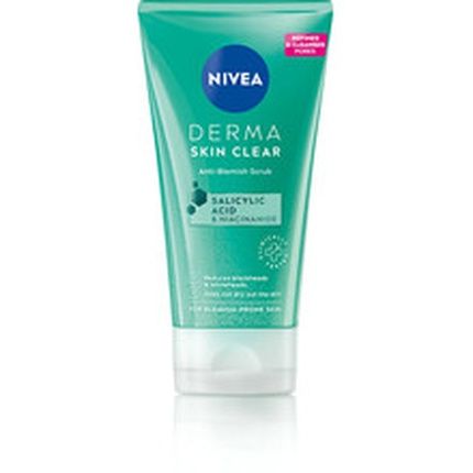 Nivea Derma Skin Clear Antiblemish Scrub 150 Ml