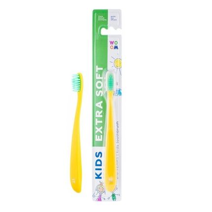 Woom Toothbrush Kids Extra Soft 2-6 Years - Very Gentle Toothbrush For Children