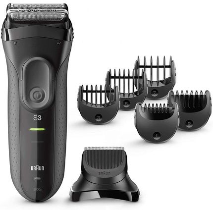 Braun Series 3 Shave&Style 3000Bt Electric Shaver For Men Black