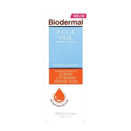 Biodermal P-Cl-E Oil - Skin Oil - Skin Care For Stretch Marks, Scars And Dry Skin - Skin Oil 75 Ml