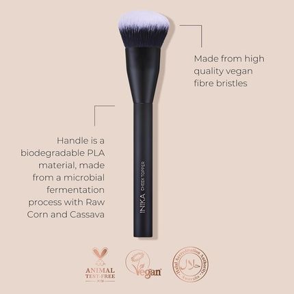 Inika Cheek Topper Brush