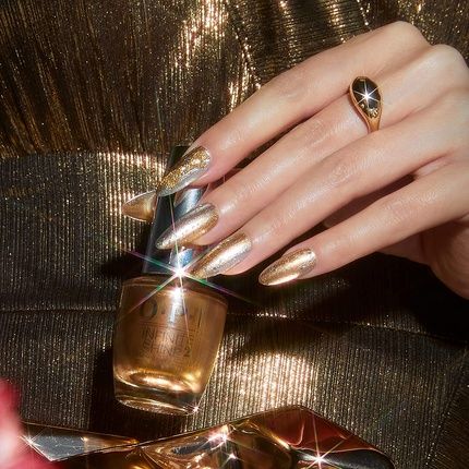 Opi Infinite Shine Long Wear Nail Polish Sleigh Bells Bling - .5Oz/15Ml - Image 3