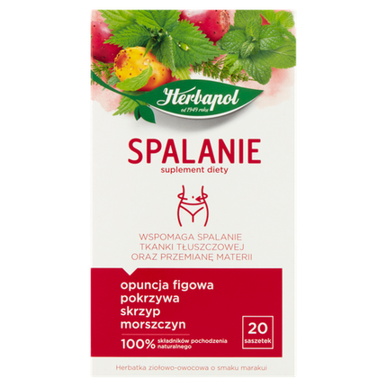 Herbapol Dietary Supplement Herbal And Fruit Tea Spalanie 40G
