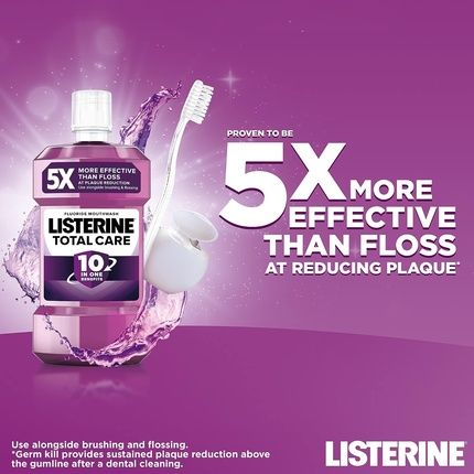 Listerine Total Care Mouthwash 6 In 1 Antibacterial 500Ml