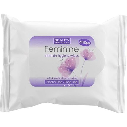 Beauty Formulas Feminine Intimate Hygiene 20 Wipes