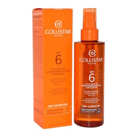 Collistar Supertanning Moisturizing Dry Oil Spf 6 200 Ml