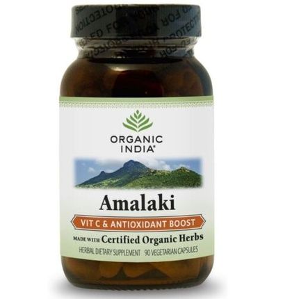 Organic India Amalaki 90 Veggie Caps - Image 3