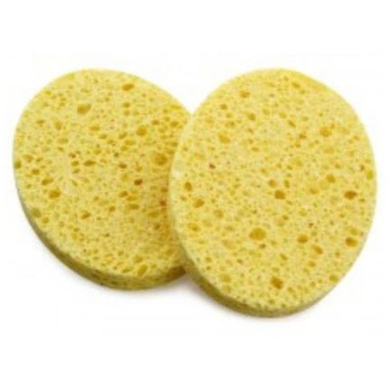 Pbi Natural Vegetable Sponges Dry Oval Cellulose Yellow 11.5 X2