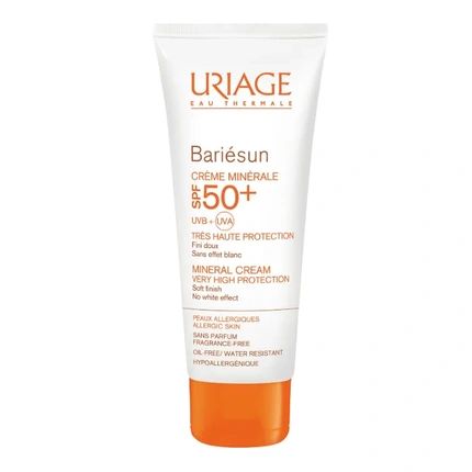 Uriage Barisun Mineral Cream Spf 50 Very High Protection 100Ml