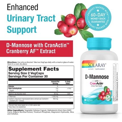 D-Mannose With Cranactin