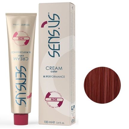 Sensus M3K Permanent Hair Color 6.55 Intense Red - 100Ml