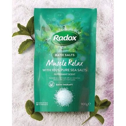 Radox Muscle Relax Peppermint Bath Salts 900G - Image 3