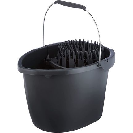 Cubo Vileda Gris Wring 7 لتر، 161030، رمادي، 48 × 29 × 39 دلو حاصل على براءة اختراع