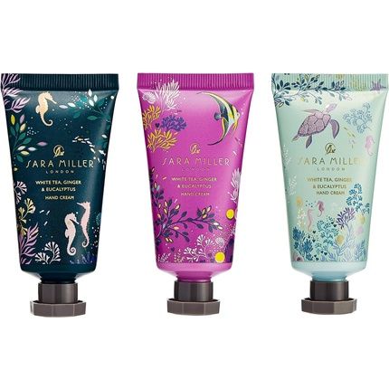 Sara Miller Beauty Underwater Spa Luxury Hand Creams Set 30Ml - Pack Of 3