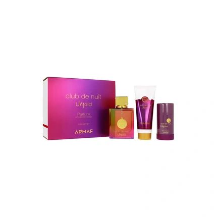 Armaf Club De Nuit Untold Gift Set - Edp 105 Ml, Body Lotion 100 Ml, Deostick 75 G