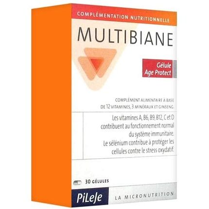 Pileje Multibiane Age Protect, 30 Piece, 30 Capsules