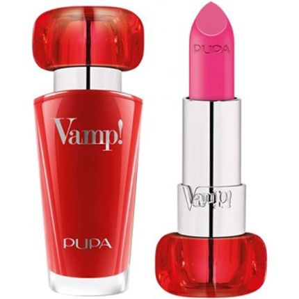 Pupa Vamp Lipstick 203 Fuchsia Addicted 3.5G