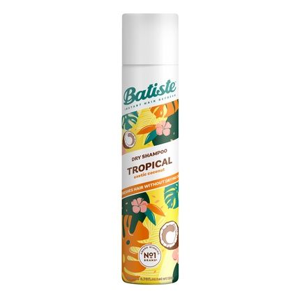 Batiste Tropical Dry Shampoo 200Ml With Coconut Exotic Fragrance - Image 4