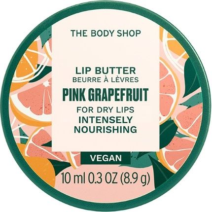 The Body Shop Nourishing And Protective Lip Balm Pink Grapefruit Lip Butter 10 Ml