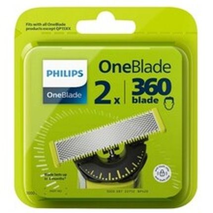 Philips Oneblade 360 Qp42050 Replacement Blades For Face 2 Pcs