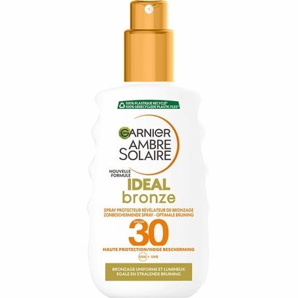 Garnier Ambre Solaire Ideal Bronze Sunscreen Spray Spf 30 - 200Ml