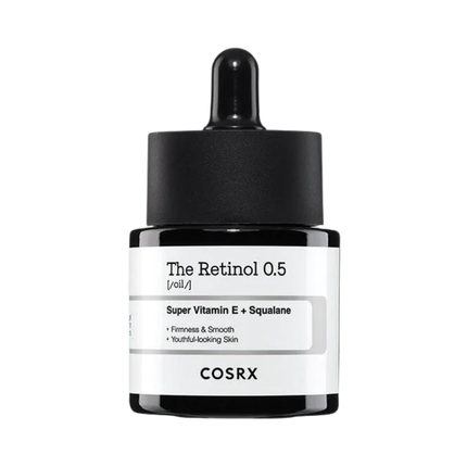 Cosrx Retinol 0.5 Oil Anti-Aging Serum With 0.5% Retinoid Treatment For Face Gentle Skin Care For Day And Night Not Tested On Animals No Parabens
