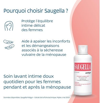 Saugella Poligyn Intimate Cleansing Care 500Ml - Image 3