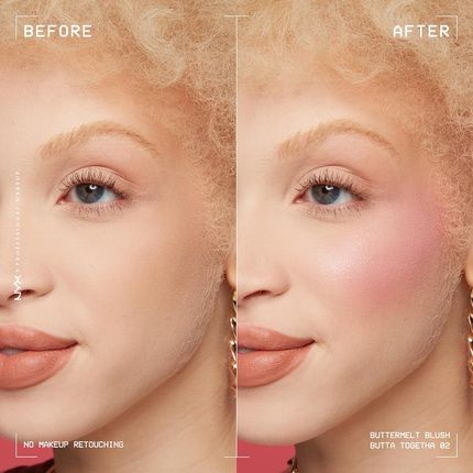 Nyx Professional Makeup Buttermelt Powder Blush Fade And Transfer-Resistant Blush Vegan Formula Butta Together 02 0.17 Ounce - Image 3