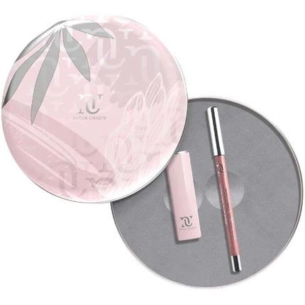 Kiss Collection Kit Natur Unique Rose And Silver Ialucollagen Lip Volume Xxxl