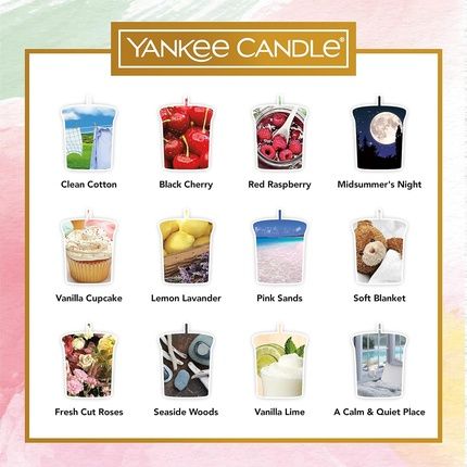 Yankee Candle 12 Days Of Positivity Scented Filled Votive Candles & Votive Holder In Gift Box - Art In The Park Collection - Perfect Gifts For Women - Spring 12 Votive - Image 3