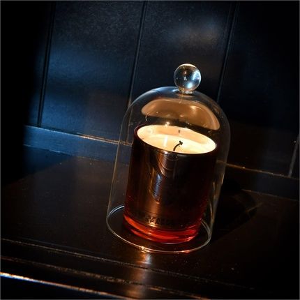 Ted Sparks Glass Bell For Scented Candles 18Cm Height 11Cm Diameter