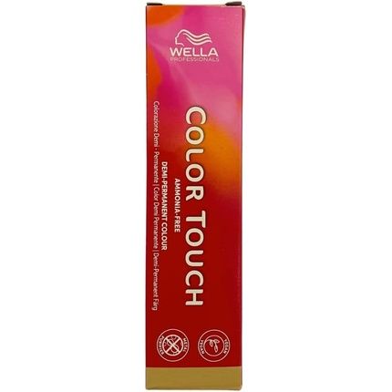 Wella Color Touch Pure Naturals 4/0 Medium Chestnut 60Ml - Semi-Permanent Color