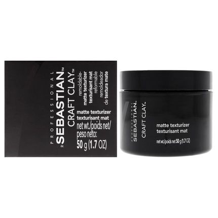 Sebastian Craft Clay Remoldable Matte Texturizer 17 Oz
