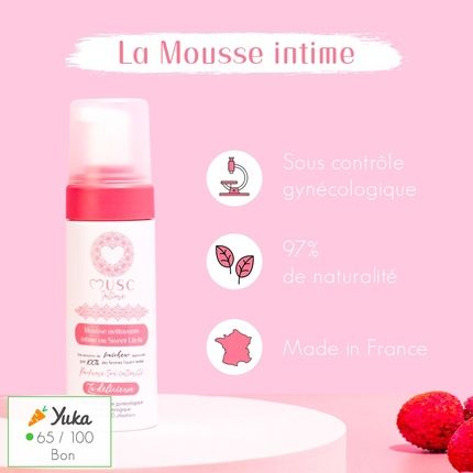 Musc Intime Intimate Foam La Delicieuse White Musk